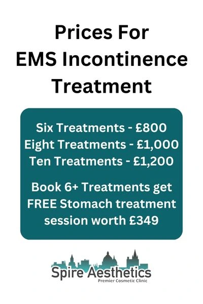 EMS Incontinence Treatment Prices Gosport