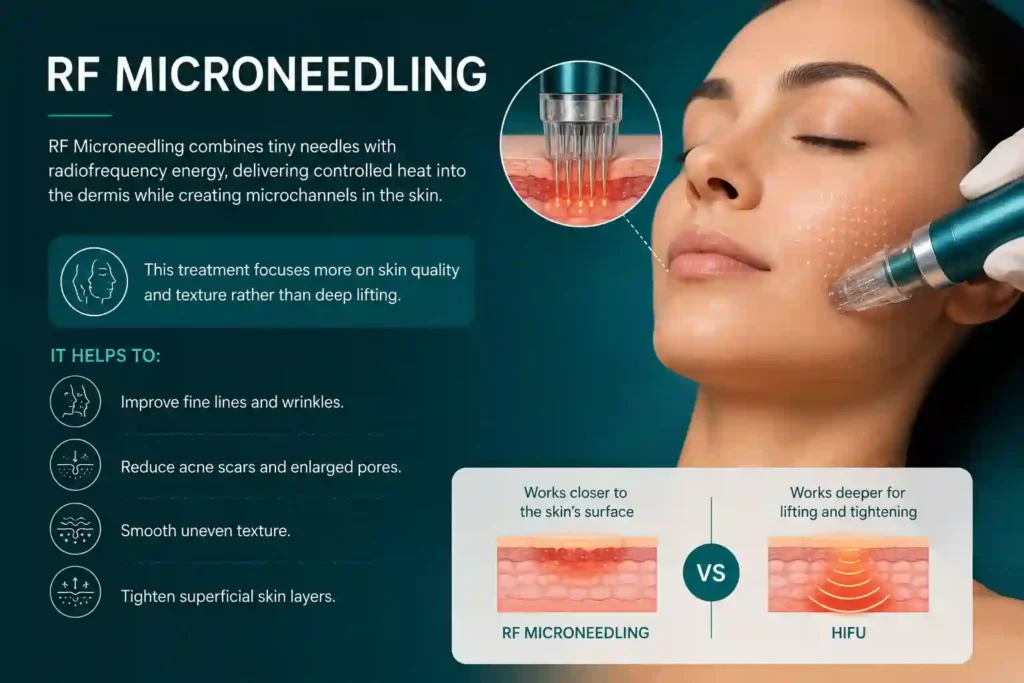 What Does RF Microneedling Do That HIFU Alone Cannot Gosport